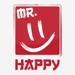 Mr Happy York logo.